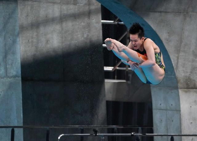 CBA直播-全运女子跳板小将不抢眼 接班施廷懋仍任重道远