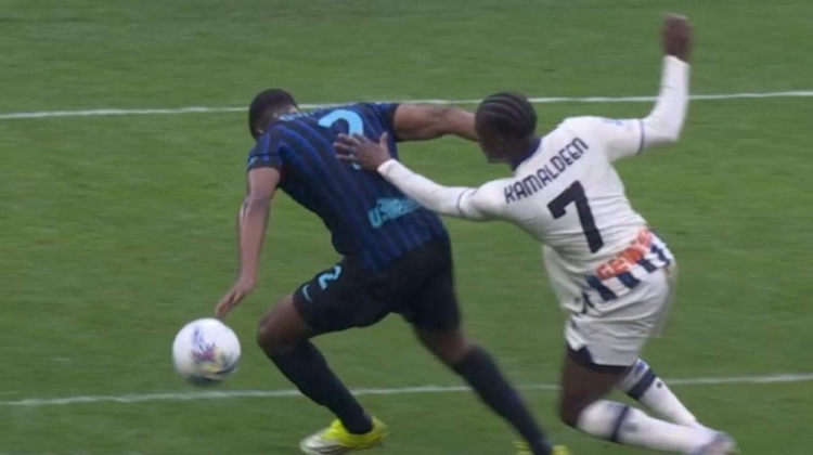 低调看直播-都体：国米的愤怒由来已久，米兰德比就认为里奇有手球但没判点球